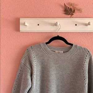 Grey Knit Sweater